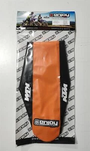 KTM SX 2001 - 2006 Gripper logo Seat Cover Black Orange Motocross - Picture 1 of 2