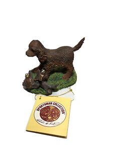 Flambro Sportsman Collection Dog With Quail Figurine 1997