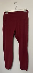 Hawthorn Athletic Leggings Small Red Size 12 EUC - Picture 1 of 8