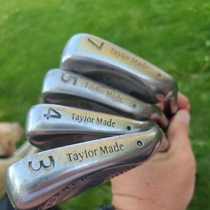 TaylorMade Burner Midsize Right Hand irons 3 4 5 7 Golf Clubs - Picture 1 of 9