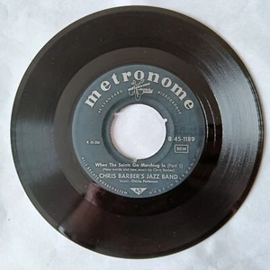 Chris Barber's Jazz Band: When The Saints Go Marching In (Single), Germany 1958 - Bild 1 von 3