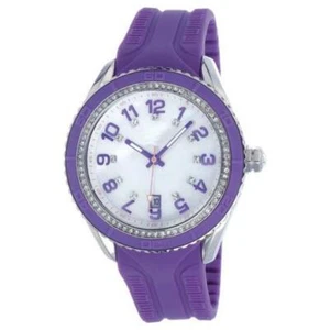 T10 MARACUJA WATCH IN SILICON , 3 SPHERES AND STRASS T10-C009V, PURPLE - Imagen 1 de 1