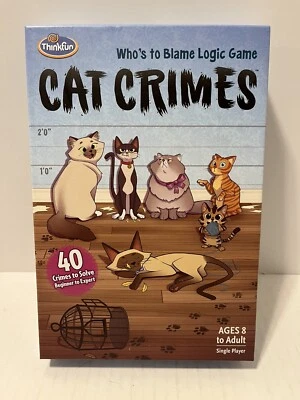 ThinkFun DOG Crimes Who’s To Blame juego de mesa de cartas lógica misterio divertido Foto 1 de 4