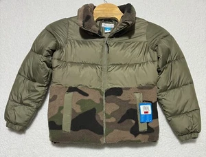 NUEVO Abrigo Chaqueta Recortada Columbia Leadbetter Point Sherpa Híbrido Camuflaje Para Mujer M - Imagen 1 de 6