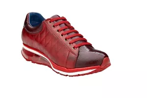 NUEVO Belvedere Vestido Exótico Zapatilla Zapatos Cuero Avestruz Genuino Saco Borgoña - Imagen 1 de 6
