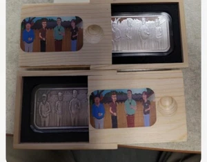 The Poured Corner King Of The Hill 2x 1oz Silver Bar Set - Picture 1 of 3