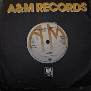 The Tubes - White Punks On Dope - UK 1977 A&M AMS 7323 Vinyl 7" Single Record - Picture 1 of 2