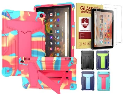 Funda Para Tablet Amazon Fire HD 10 10.1" Niños Cubierta 13ª Generación, Lanzamiento 2023 Foto 1 de 4