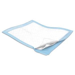 100 Adult 17x24 Kid Disposable Underpad Bed Chair Pad Incontinence Moderate - Picture 1 of 1