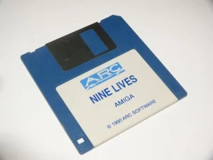 Commodore Amiga ~ Nine Lives by ARC ~ Disk only - Picture 1 of 1