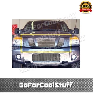 For Nissan Titan 2008 09 10 11 12 13 14 2015 Bolton Vertical Billet grille 3PCS - Picture 1 of 2