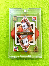 BRADLEY BEAL GOLD CLEAR CARD WIZARDS 2021 Elite DECK Bradley Beal GOLD SSP # /10