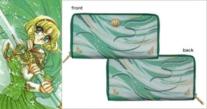 Magic Knight Rayearth Fuu Hououji Long Wallet Embroidery CLAMP Japan Limited - Picture 1 of 8