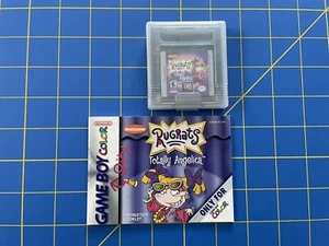 Rugrats: Totally Angelica (Nintendo Game Boy Color, 2000) Cartridge + Anleitung - Bild 1 von 5