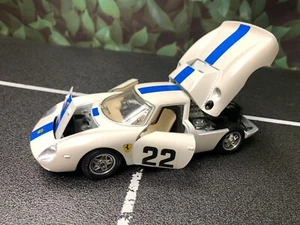 Imperfect 1:24 Diecast Car BURAGO FERRARI 250 LE MANS 1965 No Box AS-IS - Picture 1 of 20