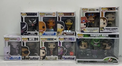 Bundle Lot of 10 Assorted Funko Pop Figurines-SOLD AS IS - Image 1 of 4