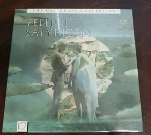 Sealed Laserdisc Box Set FELLINI SATYRICON CRITERION #35 Italian English Sub W11 - Picture 1 of 17
