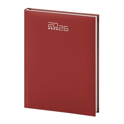 AGENDA Settimanale  2026 Rosso Generali   17x24 ,ufficio,casa,lavoro,regalo - Immagine 1 di 2