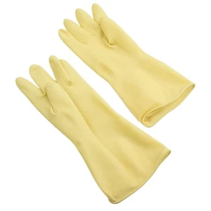 Anti-slip Industrial Gloves Anti-acid Natural Latex Alkali Electroplating - Picture 1 of 12