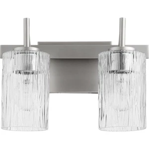 Quorum International 520-2-65 Fort Worth Bathroom Vanity Light Satin Nickel - Picture 1 of 1