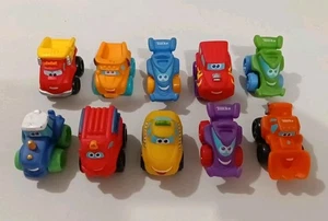 Rare Lot (10) Tonka Chuck And Friends Cars And Trucks Hasbro 2000's EXC COND - Picture 1 of 3