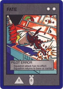 Pilot Error - SotG Base Set - Star of the Guardians CCG - Picture 1 of 6
