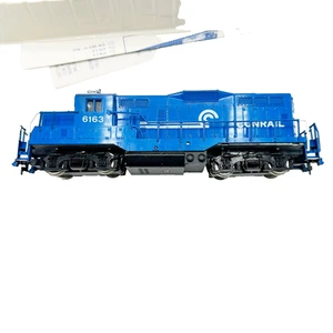 HO Scale Model Power GP9 Locomotive Con-Rail Blue Vintage Model Train Hobby - Picture 1 of 7