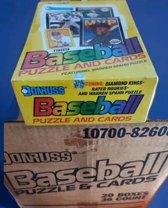 Caja de cera Donruss 1989 holograma de béisbol + envoltura Fasc 36 paquetes 540 tarjetas Griffey - Imagen 1 de 3