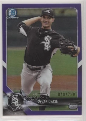 2018 Bowman Chrome Prospects Purple Refractor /250 Dylan Cease #BCP175 - Image 1 of 2