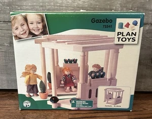 Plan Toys Gazebo Wood Pieces 73341 Brand New Sealed 2004 - Picture 1 of 3