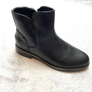 Franco Sarto L-Happily Damen-Stiefelette 7,5 M schwarz Leder NUR RECHTER FUSS - Bild 1 von 9