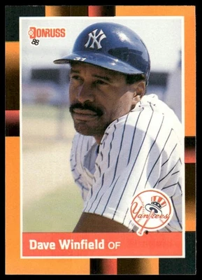 1988 Donruss Baseball's Best #244 Dave Winfield New York Yankees - Image 1 of 2