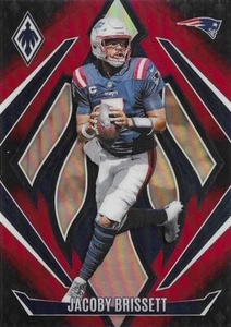 2024 Panini Phoenix #68 Jacoby Brissett  #d 299 red parallel Patriots - Picture 1 of 2