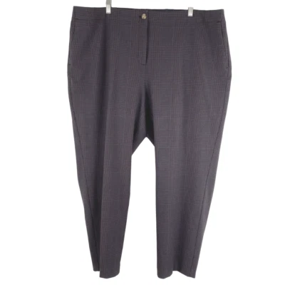 J. Jill Womens Pants Size 22 Multicolored Plaid Polyester Blend NWT PT-1979 - Image 1 of 4