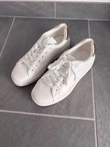 ONlY * weiße Sneakers mit Gold an der Ferse * Gr. 36 - Bild 1 von 3