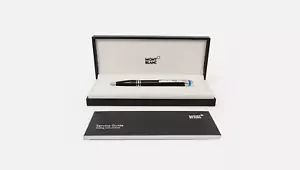 Montblanc StarWalker penna a sfera in resina preziosa MB118848 inchiostro colore-blu penna - Foto 1 di 4