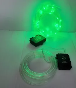 Brightz TossBrightz LED Cornhole Lights for Board and Hole 2 String Set * GREEN - Picture 1 of 2