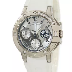 Harry Winston Ocean Sport Ladies Chronograph Diamond watch women TO163511 - Picture 1 of 7