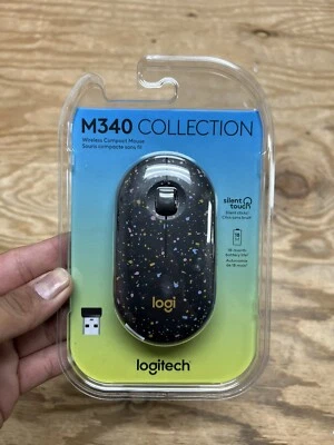 Logitech M340 Design Collection Wireless Mouse (Speckles) - Image 1 of 3