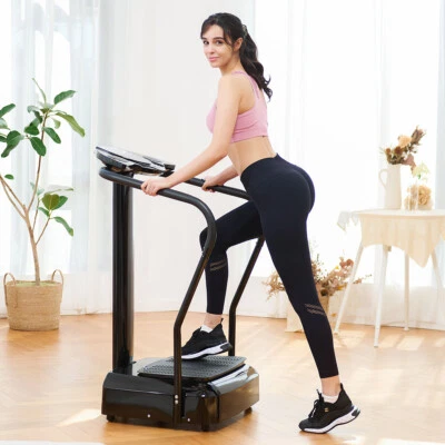 Máquina de placa vibratoria para todo el cuerpo Crazy Fit 2000 W masajeador música hgs Foto 1 de 4