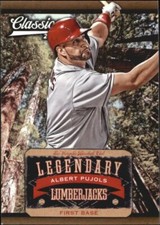 2014 Classics Legendary Lumberjacks Angels Baseball Card #1 Albert Pujols