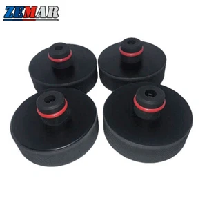 Rubber Car Jack Lift Pad Adapter Tool Black Accessories For Tesla Model 3 S X Y - Imagen 1 de 5