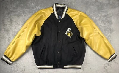 STEVE AND BARRY'S PURDUE BOILERMAKERS BOMBER JACKET MEN'S SIZE XLARGE - Image 1 of 4