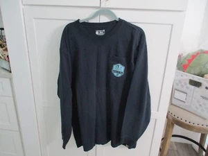 carhartt 2xl top shirt t logo pocket herren blau support the trades skills usa - Bild 1 von 3