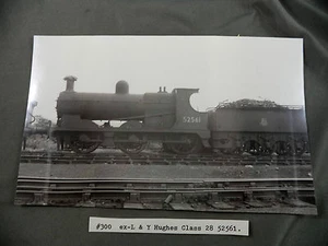 Vtg B&W Photo British Railroad #300 ex-L & Y Hughes Class 28 52561 - Bild 1 von 3