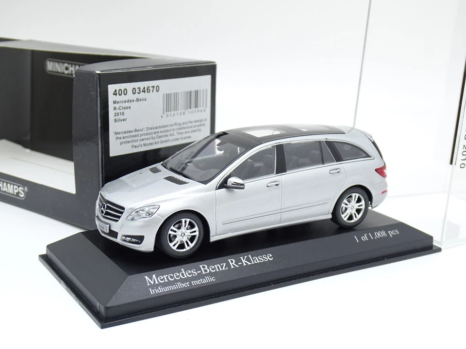 Minichamps 1/43 - Mercedes R Classe 2010 Argento - Immagine 1 di 1