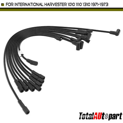9x Juegos de cables de bujías para International Harvester 1010 1110 1310 71-73 MA1200 Foto 1 de 4