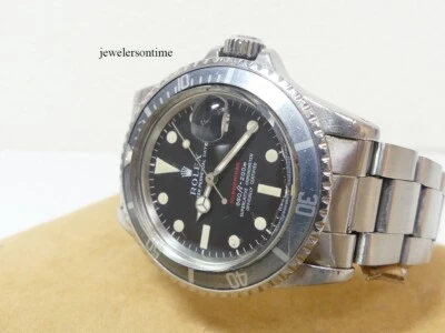 Vintage Rolex SS Red Submariner 1680 "2.7" million series, ghost bezel - Image 1 of 4