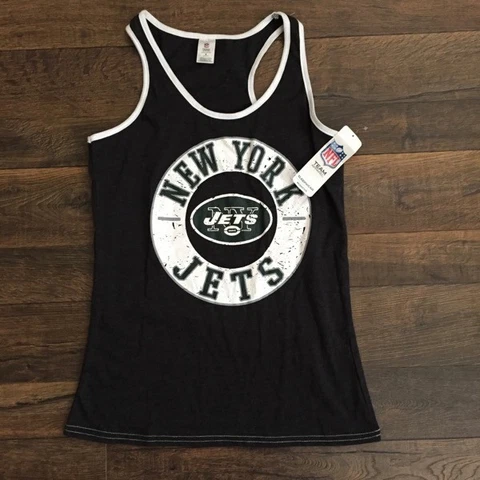 NFL WOMEN'S NEW YORK JETS, pajama top, MEDIUM Cover