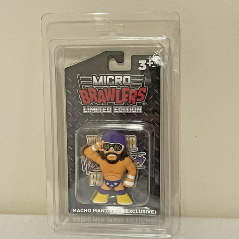 Macho Man Micro Brawler - MWFP Major Wrestling Figure Podcast Limited Exclusive Cover